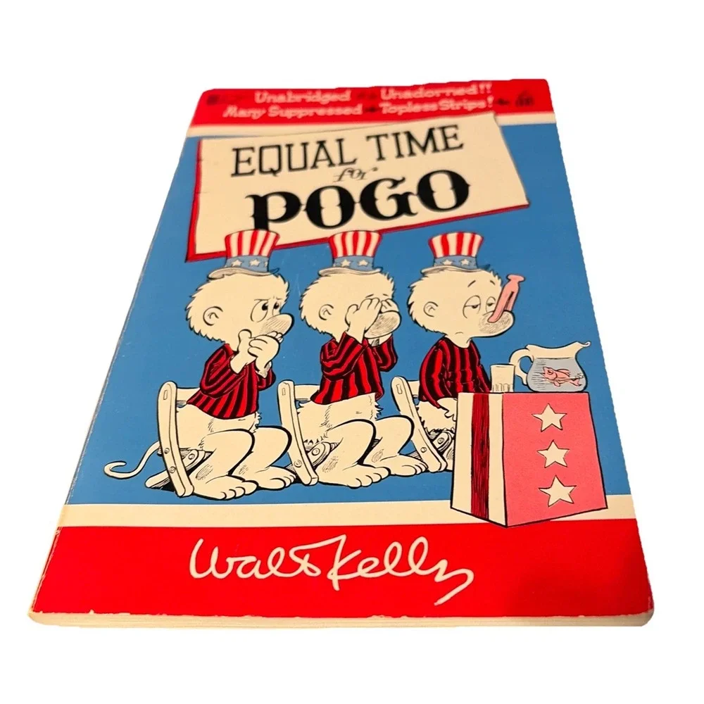 Walt Kelly~Equal Time‎ for Pogo~1968 1st Printing Paperback